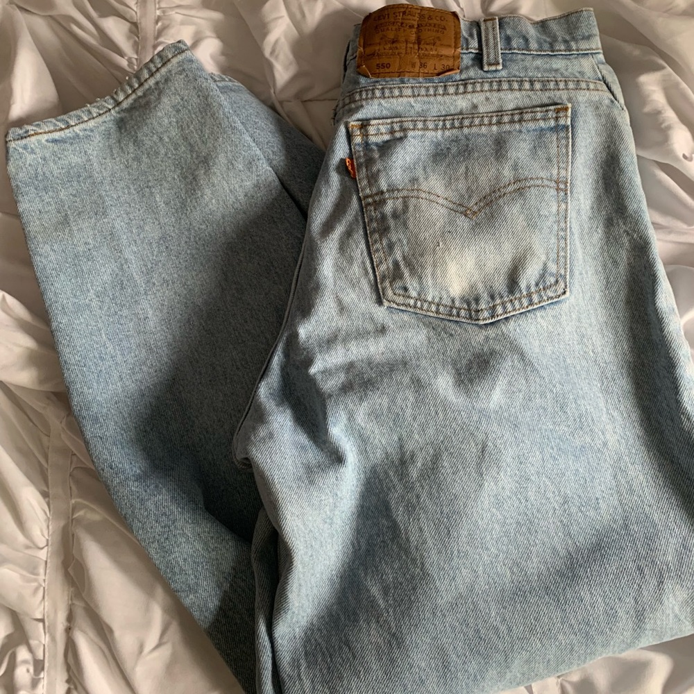 LEVI 550 LIGHT WASH